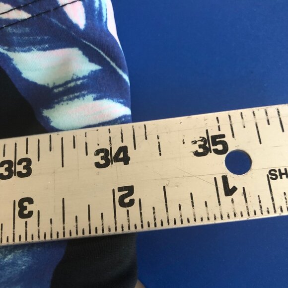 DKNY Halter Swimsuit Women XL UPF Bathing Suit 1 PC Floral Beach Pool $118 NWT - Picture 9 of 9